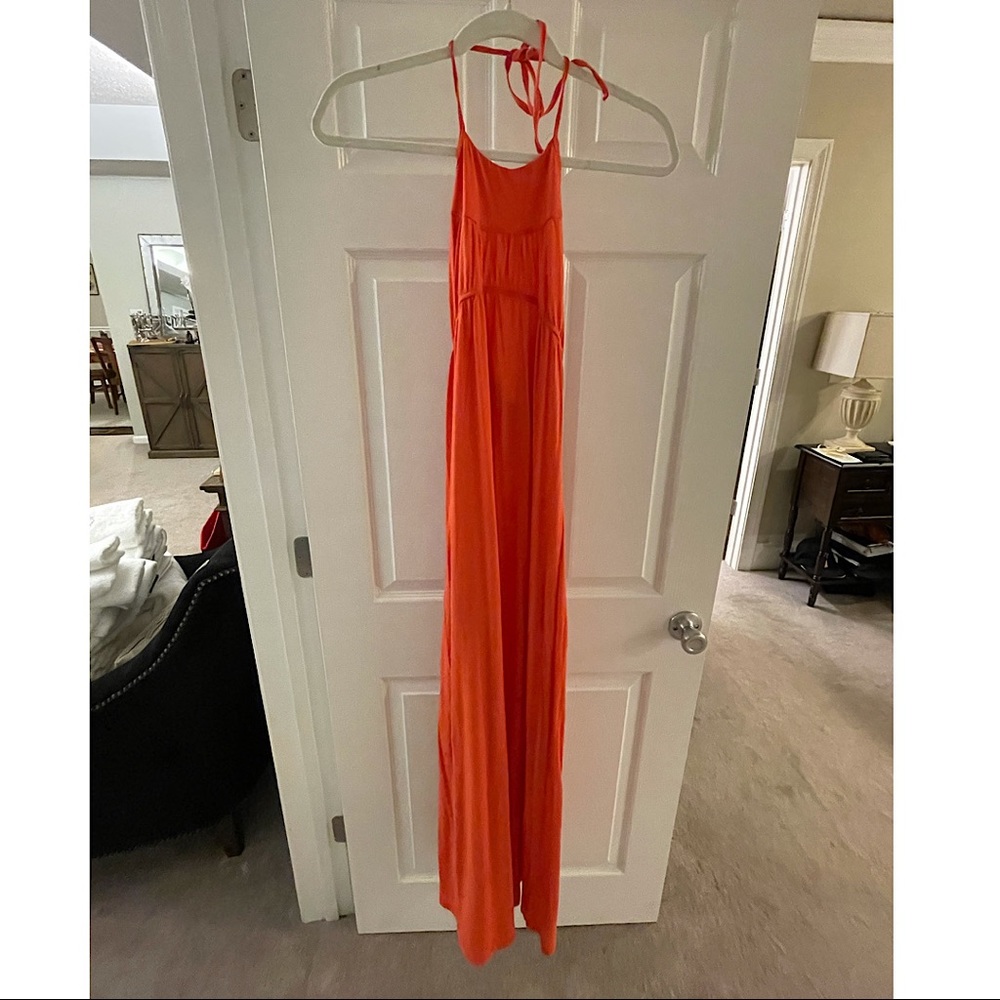 LAmade Coral Maxi Dress